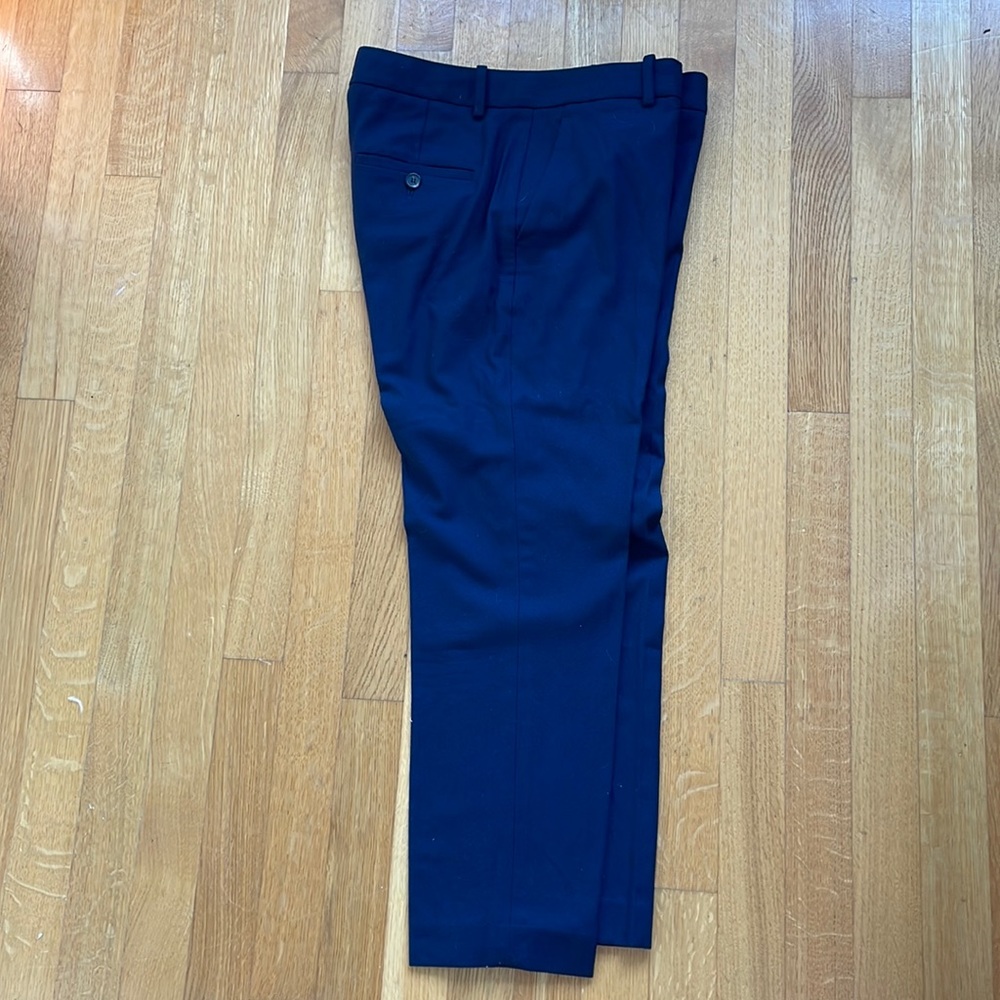 Theory Navy Straight leg pant